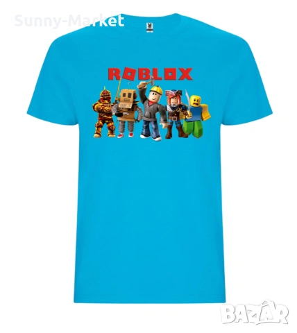 Детска памучна тениска Роблокс Roblox, снимка 7 - Детски тениски и потници - 55241922