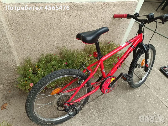 Детски планински бегач BTWIN с 20" гуми, снимка 4 - Велосипеди - 55523916