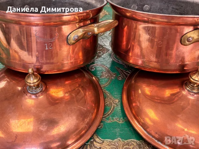 Два броя масивни малки тенджерки Original Schwabenland, снимка 5 - Други ценни предмети - 55654061