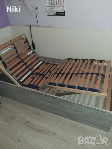 продавам болнично електрическо легло, снимка 5 - Спални и легла - 54585205
