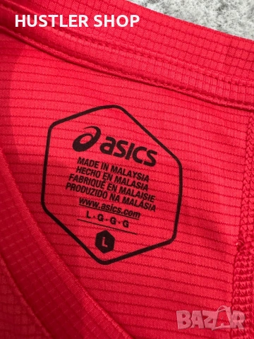 Мъжка тениска ASICS. Размер L, снимка 4 - Тениски - 54286332