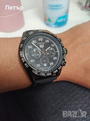 Tag Heuer Carrera x Porsche кварцов часовник, снимка 3 - Мъжки - 55047558