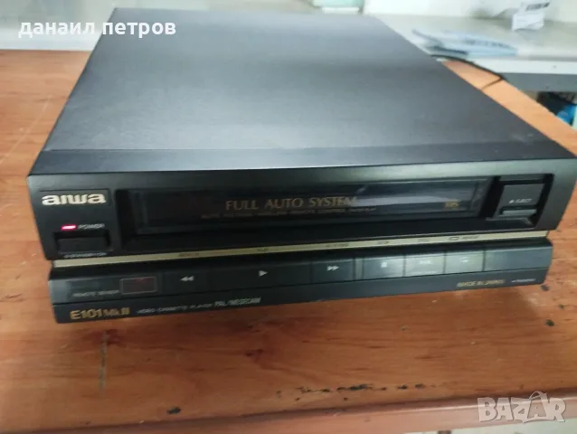 Aiwa e 101mk2 видео , снимка 2 - Плейъри, домашно кино, прожектори - 55395165