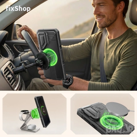 TECH-PROTECT KEVLAR MAGSAFE 2-SET GALAXY S26 ULTRA BLACK, снимка 7 - Калъфи, кейсове - 54887463