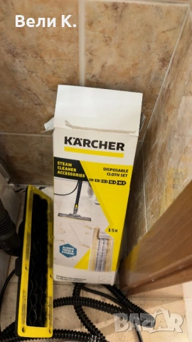 Парочистачка Karcher SC 3 Deluxe с допълнителни приставки, снимка 4 - Парочистачки и Водоструйки - 54728656