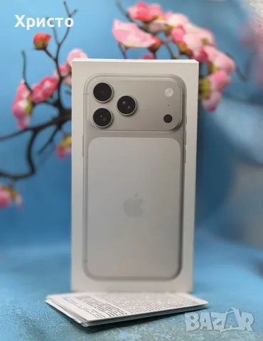 НОВ!!! Apple iPhone 17 Pro Max, 256GB, 5G, Silver + подарък оригинален адаптер на Apple, снимка 5 - Apple iPhone - 55411324
