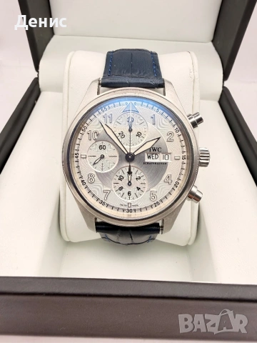 IWC Pilot Fliegeruhr Chronograph Day-Date Automatic 39mm, снимка 3 - Мъжки - 54894068