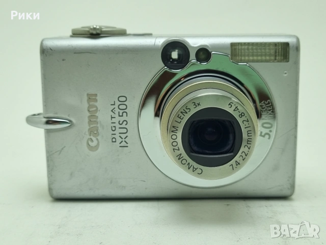 Canon IXUS 500 5.0MP Digital Camera, снимка 2 - Фотоапарати - 54693903