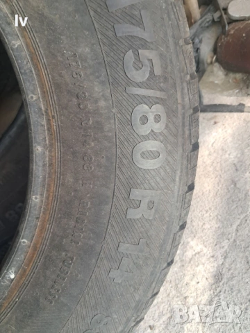 Летни гуми 175/80 R 14 - 2 бр, снимка 2 - Гуми и джанти - 54358644