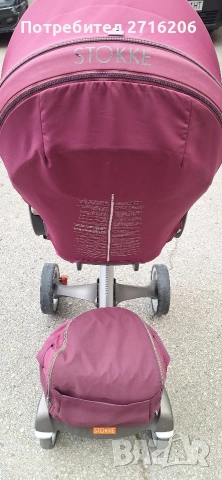 Продавам бебешка количка Stokke (летен/зимен кош и столче за кола ISOFIX ), снимка 4 - Детски колички - 54742191