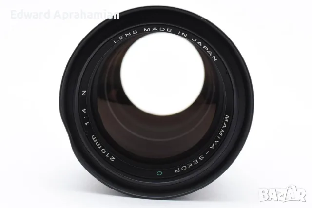 Обектив Mamiya-Sekor C 210mm N f/4 - M645, снимка 5 - Обективи и филтри - 55391266