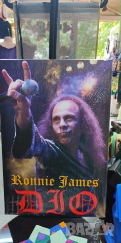 Ronnie James DIO-картина в рамка, снимка 4 - Китари - 55246708