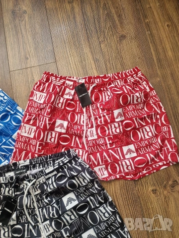 Страхотни мъжки къси шорти бански ARMANI размер S M L XL 2XL 3XL , снимка 17 - Бански - 54378244