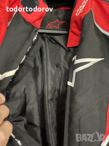 Текстилно мото яке ALPINESTARS GP-PLUS ,54-L протектори,вентилция,подплата 232.74 лв. / 119 €, снимка 5 - Аксесоари и консумативи - 54494791
