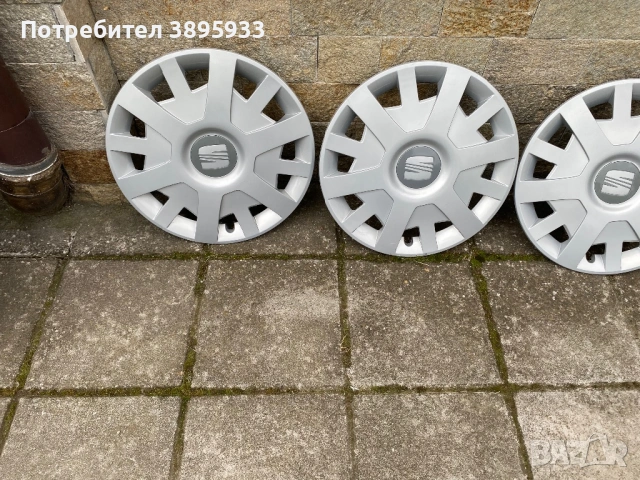 Оригинални тасове на SEAT 15”, снимка 2 - Аксесоари и консумативи - 54556887