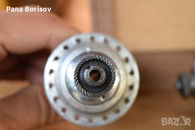 Ретро Шосейни Комплект Главини Campagnolo Record 36 дупки, снимка 6 - Части за велосипеди - 55247123