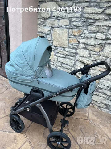Бебешка количка Tutis Uno 3+, 2в1, Menta, снимка 8 - Детски колички - 55388395