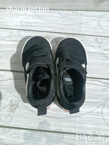 Vans кожени унисекс N 22,5, снимка 3 - Детски маратонки - 54444255