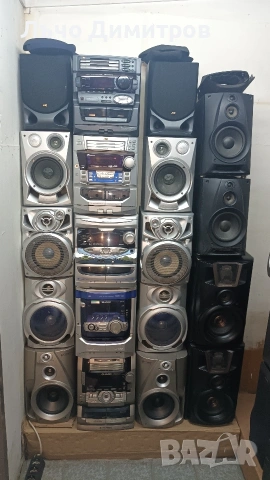 Аудио системи SONY - PANASONIC - AIWA- PHILIPS -JVC - SHARP - TECHNICS , снимка 10 - Аудиосистеми - 51622720