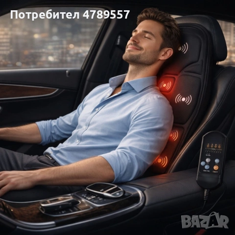 Масажна седалка с подгряване