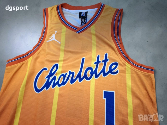 Баскетболен потник на ЛаМело Бол#Шарлот Хорнетс#нов модел!!!, снимка 3 - Баскетбол - 54119677