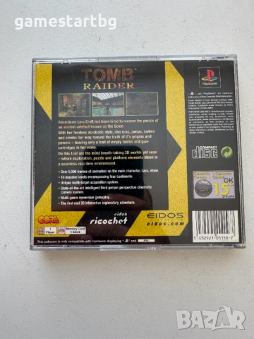 Tomb Raider за PS1, снимка 2 - Игри за PlayStation - 54326848