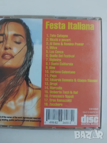 Festa Italiana - матричен диск музика, снимка 2 - CD дискове - 54314947
