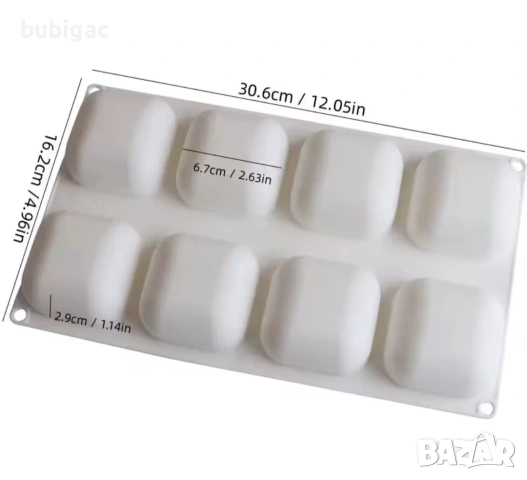 Силиконов молд с четчица , снимка 2 - Форми - 55144194