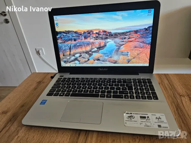 Лаптоп ASUS X555L | 15.6" Full HD | Core i5-5200U 2x2.70Ghz | 8GB RAM | 250GB SSD DRAM | MS Office