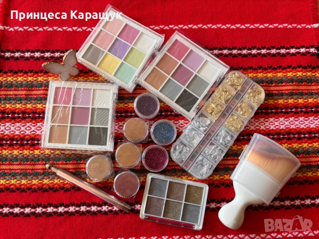 Пълен комплект за нейл арт – всичко от снимката, снимка 2 - Продукти за маникюр - 55452351