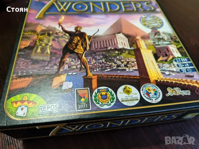 Настолна игра 7 wonders, снимка 3 - Настолни игри - 55683386