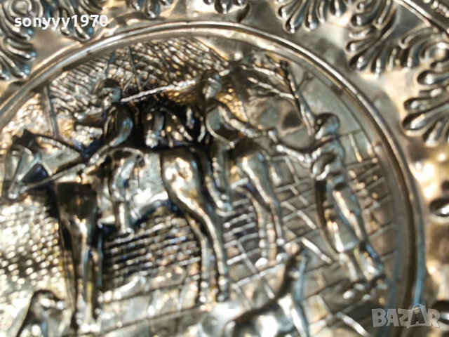 МЕДНА ДЕКОРАЦИЯ ЗА СТЕНА 1604261748LCHERY1, снимка 5 - Антикварни и старинни предмети - 54218856