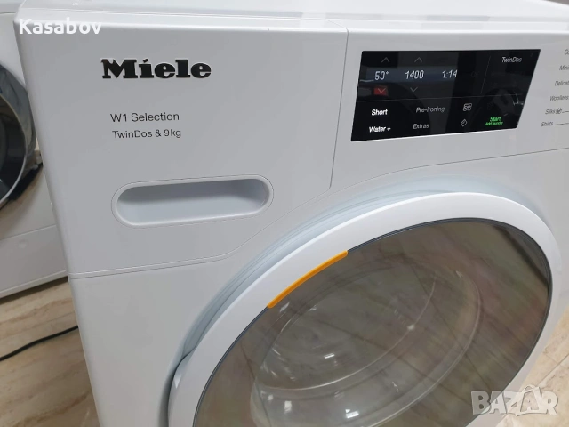 UK Miele 9кг 1600rpm Wi-Fi TwinDos Пералня Миеле 12м Гаранция, снимка 14 - Перални - 55107804