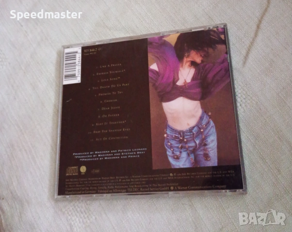 Madonna - Like A Prayer, снимка 3 - CD дискове - 55137380