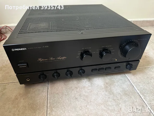 Pioneer A 858 като Чисто нов, снимка 5 - Ресийвъри, усилватели, смесителни пултове - 55319234