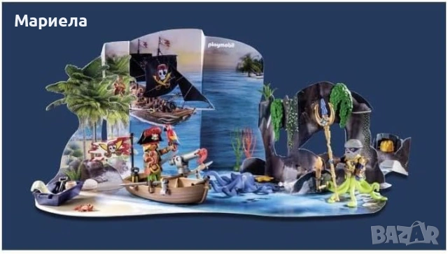 Playmobil 71636 ; Могъщи пиратски герои ; Пиратски кораб, снимка 9 - Конструктори - 54627487