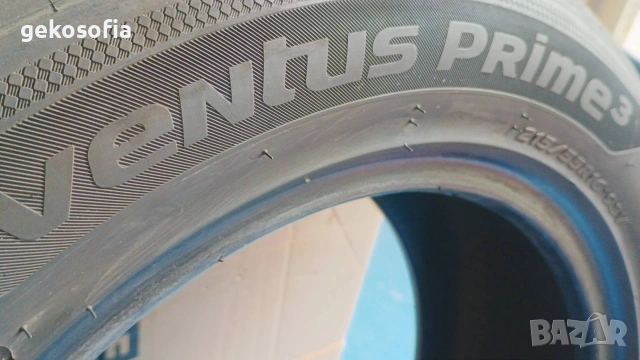 Летни гуми Hankook (размер 215/55/R16 93V) Ventus Prime 2 броя, снимка 10 - Гуми и джанти - 52867079