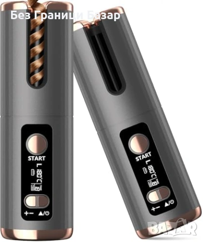 Нова Автоматична маша за къдрици коса жени прическа безжична Type-C 6 температури