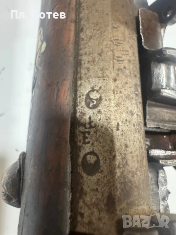 Османска кремъчна пушка, снимка 6 - Антикварни и старинни предмети - 54059022