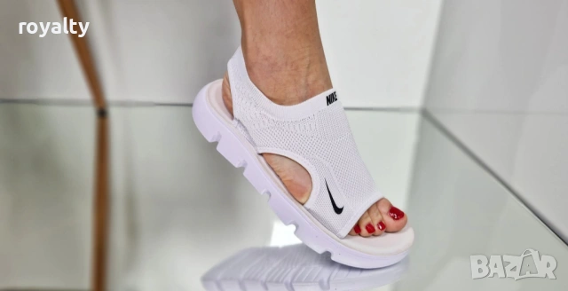Nike Нови Бели Дамски Сандали Найк  , снимка 4 - Сандали - 54487867