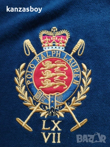 polo ralph lauren - мъжка винтидж тениска 2ХЛ , снимка 2 - Тениски - 54078084