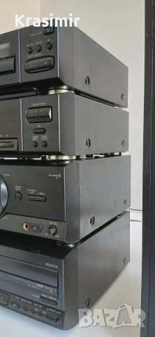 Technics Hi-Fi кула — 4 компонента + тонколони Jamo Harmony 20, снимка 5 - Ресийвъри, усилватели, смесителни пултове - 54987808