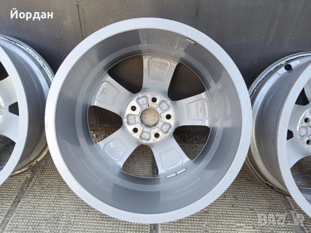 	ОРИГИНАЛНИ джанти 17 ' 5x112 57,1 АУДИ TT A3 A4 / VW GOLF TOURAN SKODA, снимка 13 - Гуми и джанти - 54783433