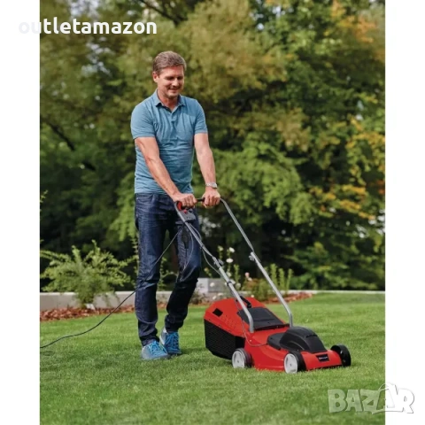 Електрическа косачка Einhell 1000 W, 32 см, снимка 6 - Градинска техника - 54899209
