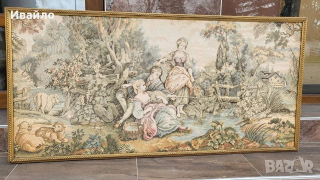 Италиански гоблен , снимка 2 - Гоблени - 54205304