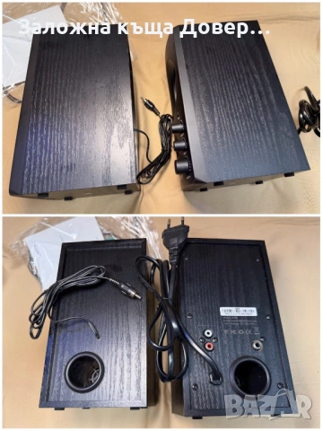 HIFI Тонколони дървени чисто нови колони за компютър телефон лаптоп koloni tonkoloni pc laptop bluet, снимка 4 - Тонколони - 54899251