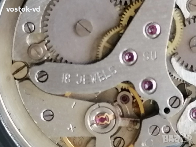 ВОСТОК СИГНАЛ ЗВЪНЕЦ - 18 JEWELS , снимка 12 - Мъжки - 54007906