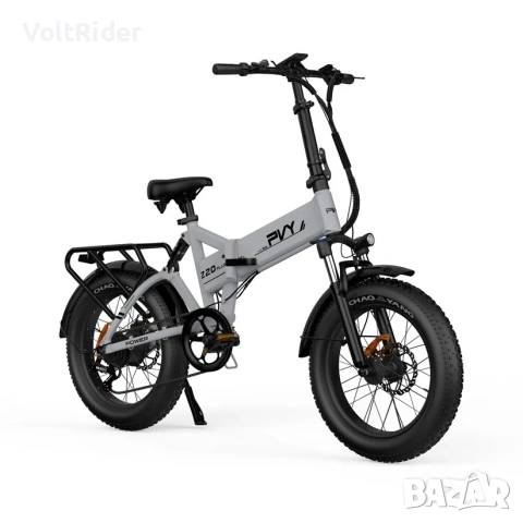 Сгъваемо електрическо колело PVY Z20 Plus 1000W 48V 16.5Ah, снимка 8 - Велосипеди - 48407542