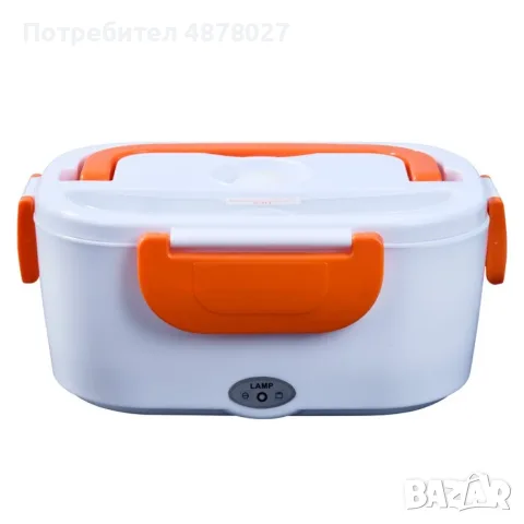 Електрическа кутия за храна с две прегради. Съхранете своя обяд свеж, топъл и вкусен. Лесно почиства, снимка 9 - Кутии за храна - 55483334