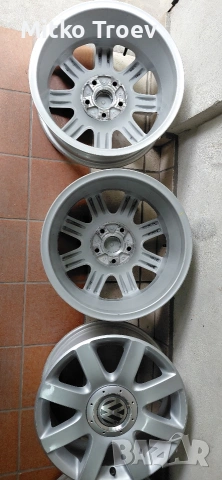 Алуминиеви джанти за Volkswagen Golf 5, снимка 3 - Гуми и джанти - 54516771